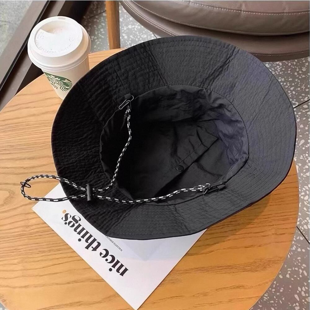 Foldable UPF50+ Sun Bucket Hat Windproof Waterproof Unisex Outdoor Fisherman Hat - Picture 3 of 8